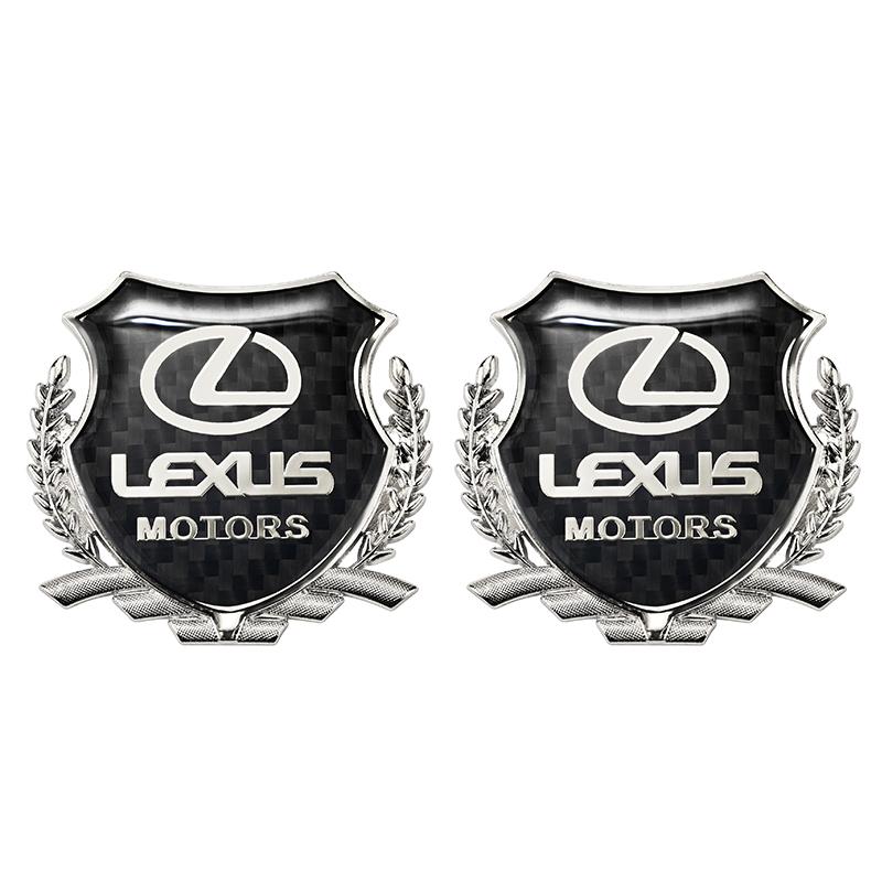 3D Metal Car Emblem Badges Sticker Car Window Sticker For Lexus RX330 IS250 Ct200h ES300h RX350 IS300h NX300h Automotive Styling