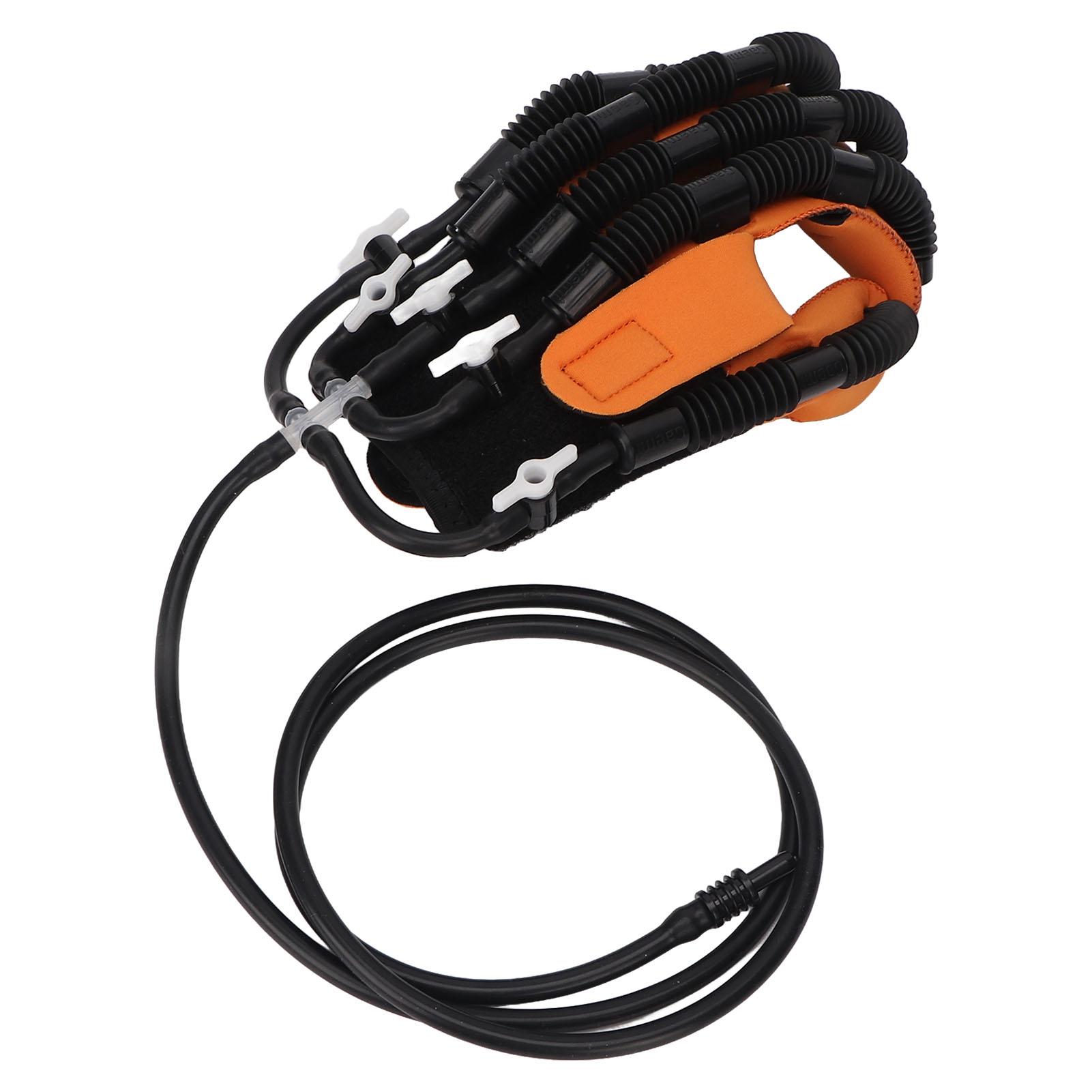 

Перчатка-робот для детской реабилитации рук, пневматическая, с одним пальцем, тренировочная перчатка S, правая Left hand