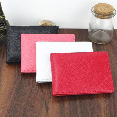 Direct Sales DIY Sticker, Genuine Leather Driver's License, Leather Case, Wordless Cowhide Driver's License, Leather Case, ID Holder