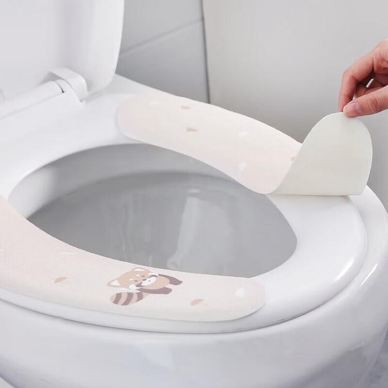 Weimuke Cartoon Adhesive Toilet Seat Cushion