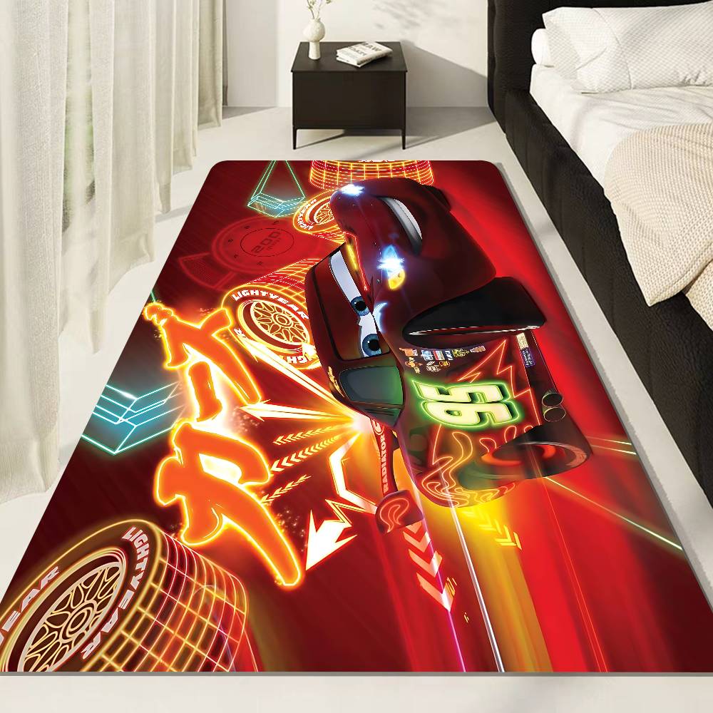 Auta Blesk McQueen Kuchyňská rohožka Severský styl Ložnice Obývací pokoj Rohožka Domov Balkon Protiskluzová Vítejte Koberec