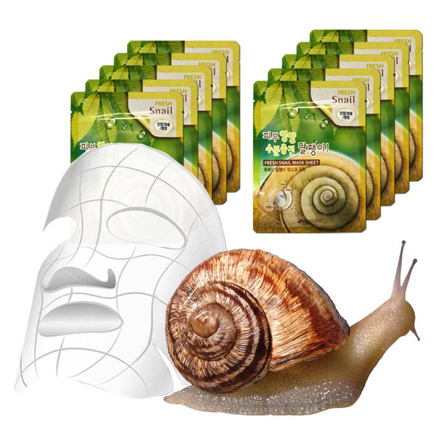 Snail Essence high degree of adhesion Mask Sheet Face Skin Care Korea cosmetics (3 Options)