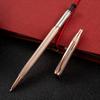 Light Luxury Metal Ballpoint Pen Brushed Wavy Pattern Twist Using Gel Pen Neutral Pen School Office