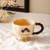 Retro Cardamom Girl Cute Mug Mug Creative Ceramic Cup Office Water Cup Coffee Cup Breakfast Milk
