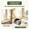 Window Latch Fixer, Sliding Limiter for Doors and Windows, Sliding Door, Child Safety Protection Leg Fixing Clip