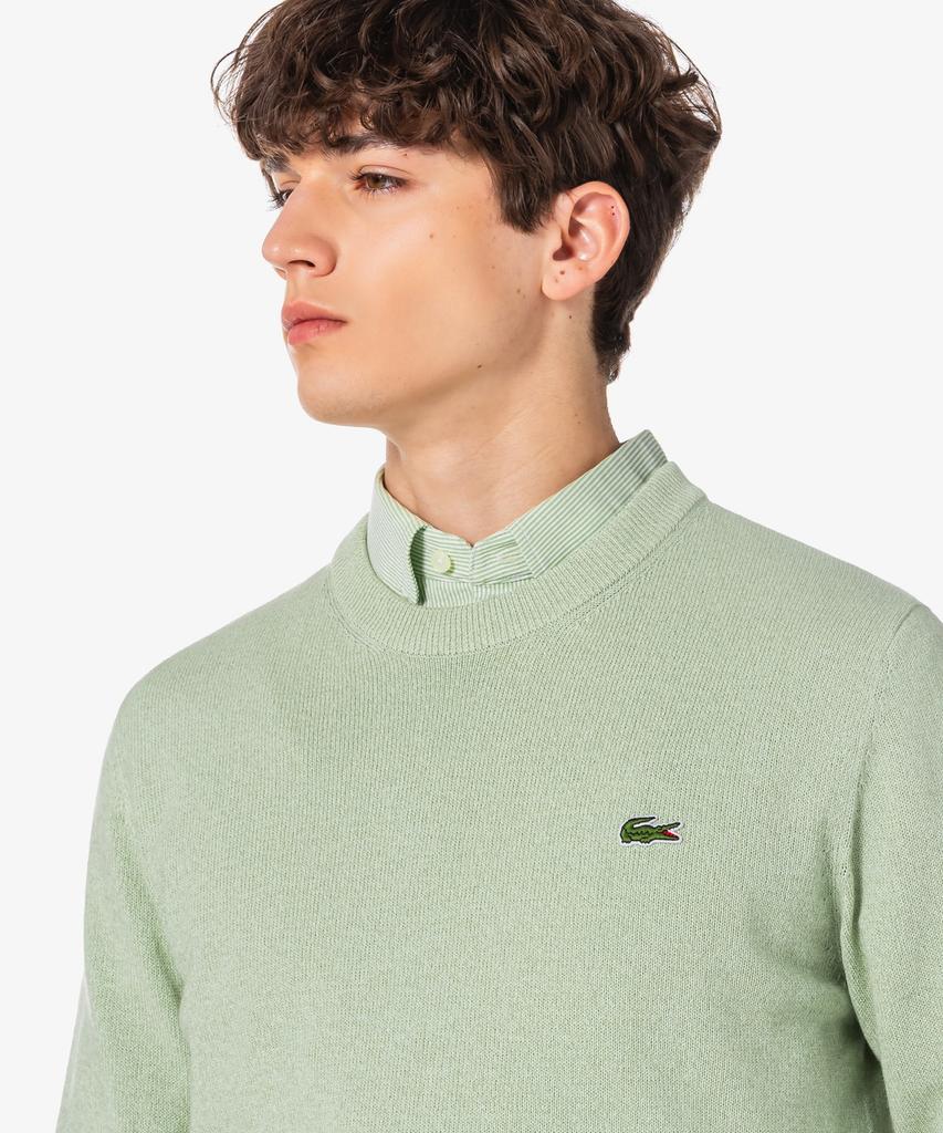 LACOSTE Men'S Paper Long Sleeve Crewneck Pullover Ah598E-56G 02M