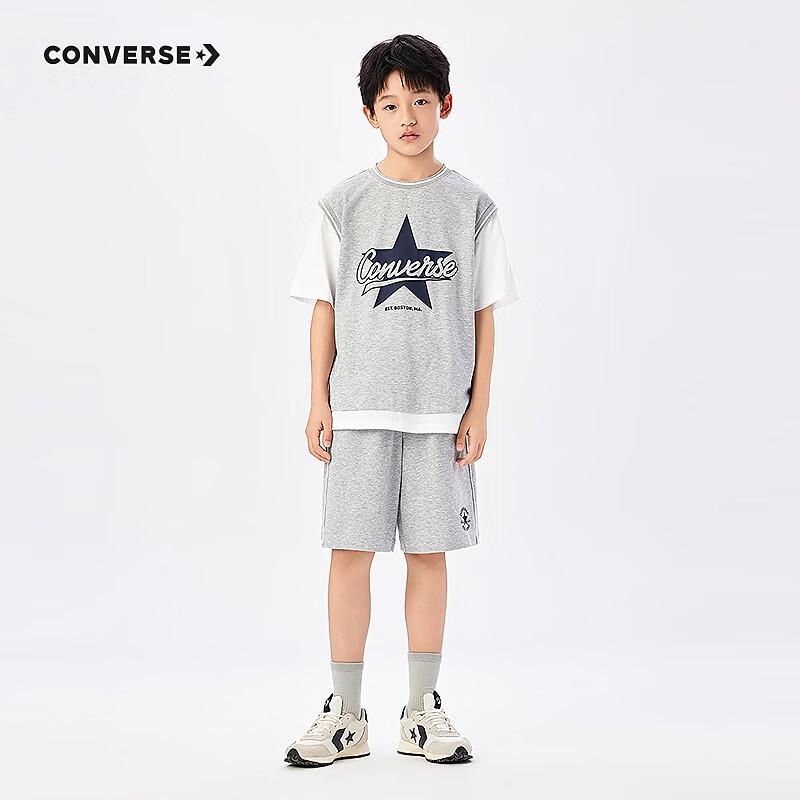 Converse Kids  Colorblock T-shirt & Shorts Set L
