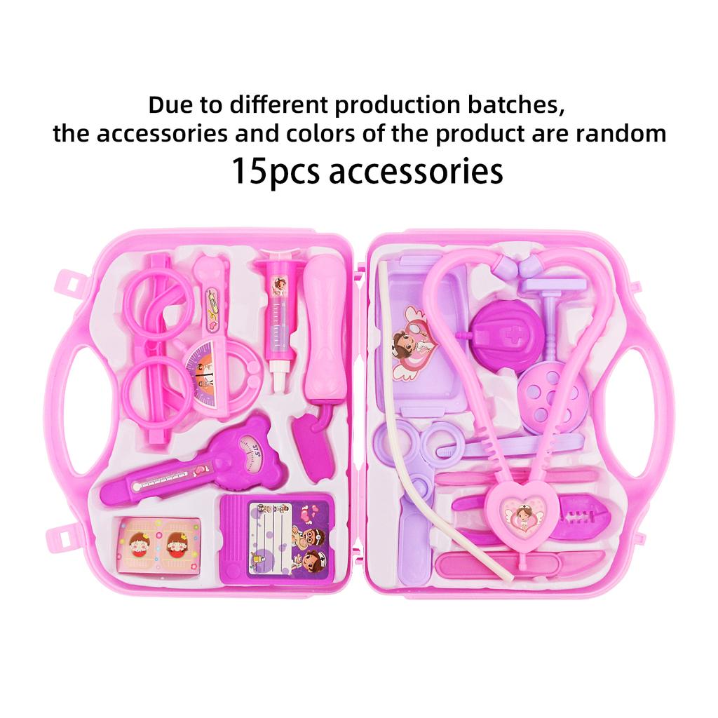 Children'S Doctor Toy Play Home Game Auscultator Injection Set Children'S Medical Box Simulation Play Gift