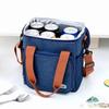 Portable Waterproof Thermal Lunch Bag Large Capacity Thickened Insulated Case Bag Oxford Cloth Durable Lunchbag School
