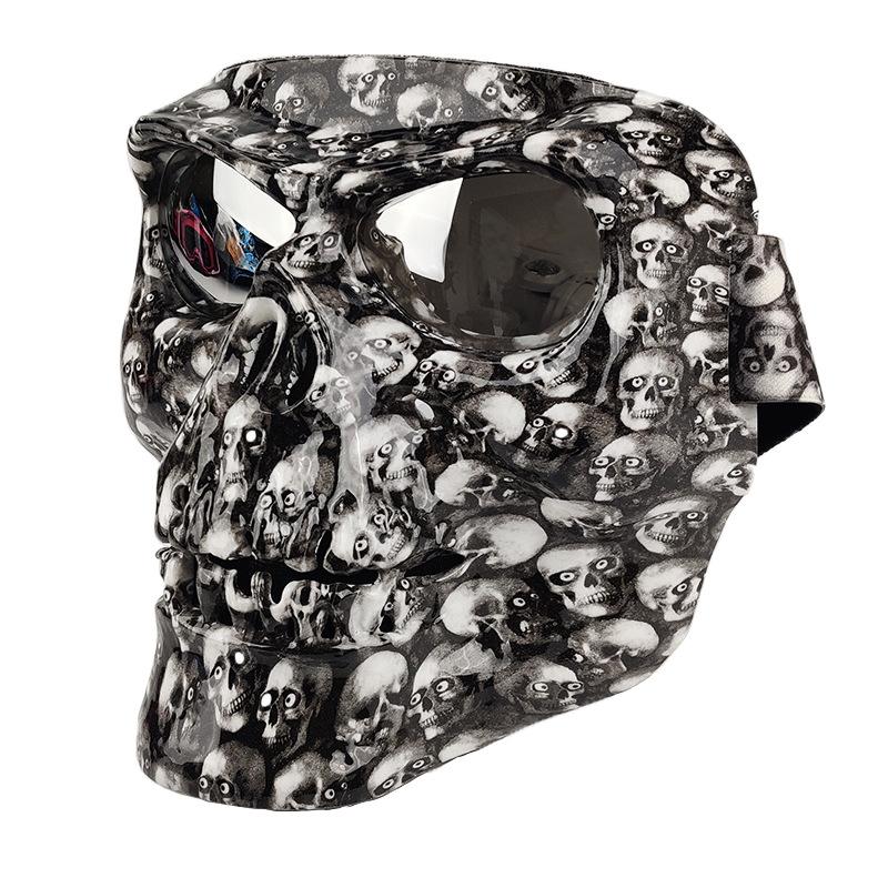 Glasses Water Turning Ghost Head Goggles Mask Motorcycle Riding Mask Windproof Warm Outdoor Protection