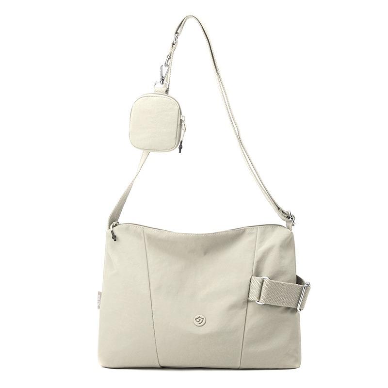 Freizeit-Umhängetasche mehrfarbig neu Damentasche leichte wasserdichte Nylontasche großes Fassungsvermögen Damen-Schultertasche