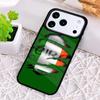 Silk Flags Eire Shockproof Phone Case for iPhone 17 Air 16e 15 11 12 14 13 Pro Max Cover Coque