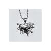 Punk Heart Jewelry With Zinc Alloy Pendant For Female Fashion Accessory
