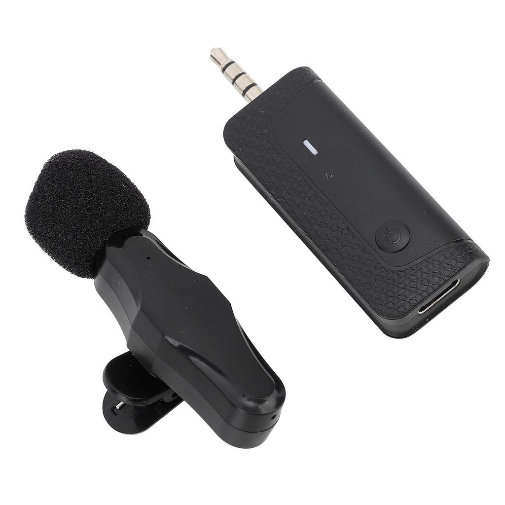 Wireless Microphones Clear Sound High Sensitivity Noise Reduction Lavalier Microphones for Live Streaming