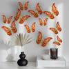 3D Butterflies Stickers For Scrapbooking Butterfly Stickers For Wall With Gold Edges 12X Stickers For Party Decorations