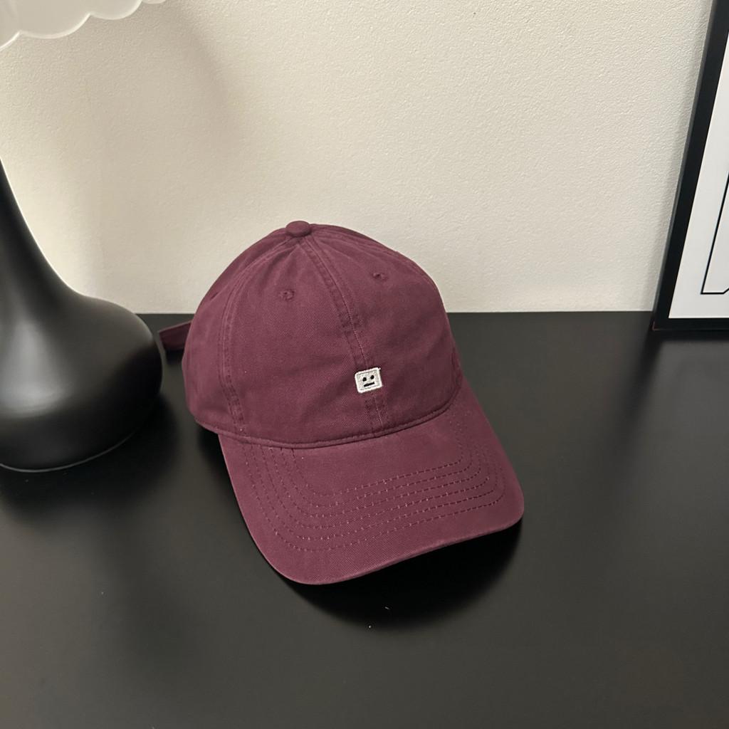 Casual Cotton Baseball Cap With Wide Brim Sun Protection For Outdoor Summer Wear