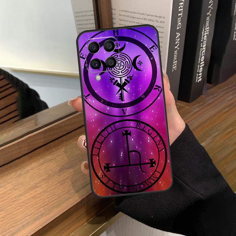 Sigil of Lilith Case For Samsung Galaxy M32 M52 M12 M22 M13 M23 M33 M53 M14 M34 M54 M31 M51 M20 M31s M30s