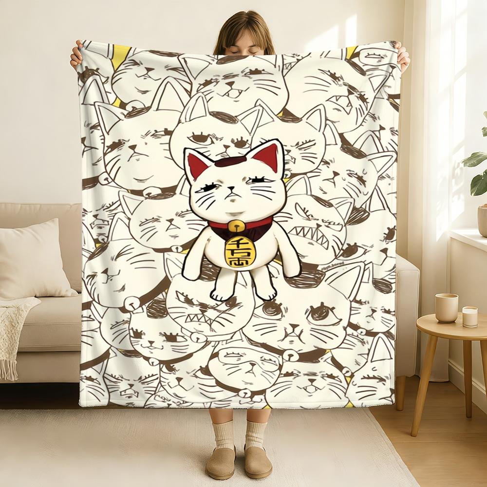Cartoon Cute T Turbo G Granny Blanket Soft and Skin Friendly For Couch Bed Napping Bedspread All Seasons Comforter
