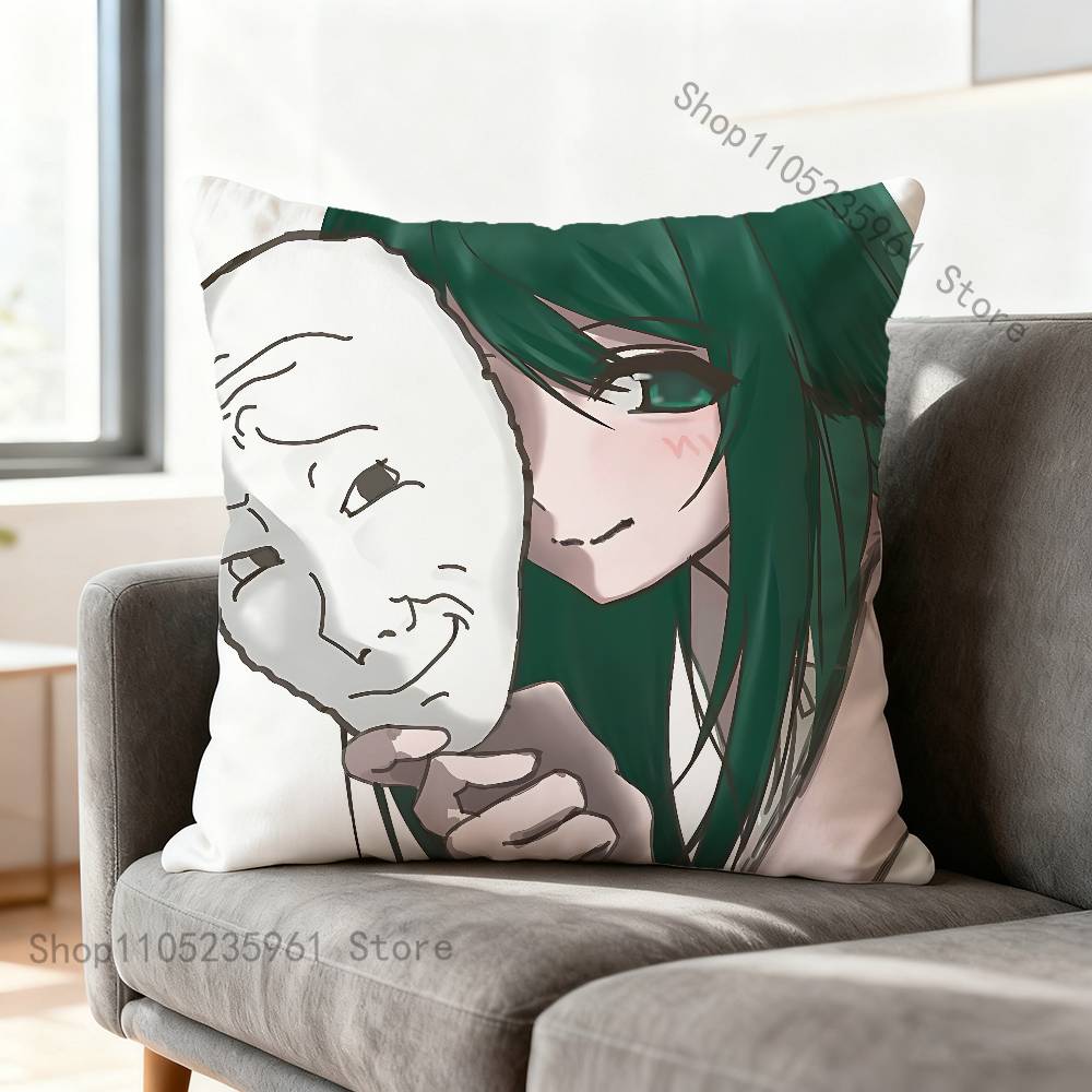 Saya No Uta The SSong of SSaya Pillowcase for Sofa Room Office Decor Printing Protector Cushion Cover Valentine gift Custom
