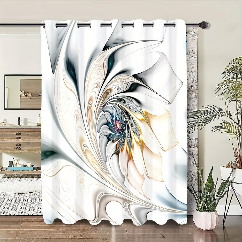 

1 Панель Бабочка Стрекоза Цветы Штора Цифровая печать Люверсы Шторы Для Гостиной Одежда Кухня Спальня Кабинет 100W130H(CM)&Hook