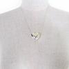 Great TIFFANY&Co. Necklace Pintide Heart Silver 925 Women Used