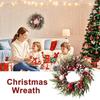 Weihnachtskränze für die Haustür Künstliche Winterdekorationen Künstlicher Weihnachts-Winterkranz für Eingangsbereich Veranda Innen