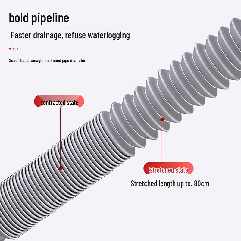 CVBAB Anti-Odor Basin Drain Hose