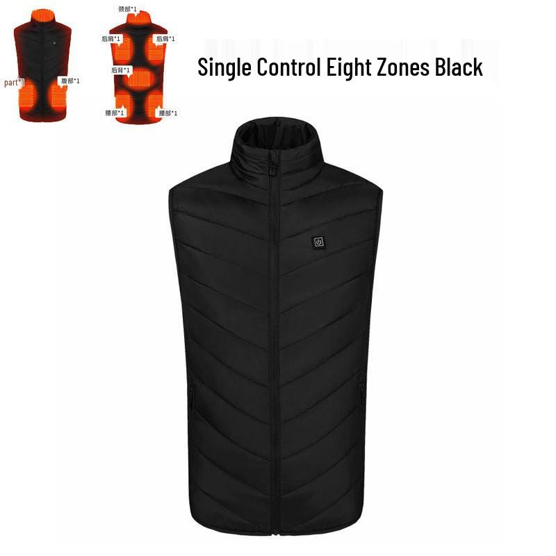 Smart USB Heated Vest for Autumn and Winter - Multi-Zone Temperature Control