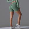 Nessaj Women Bubble Butt Yoga Fitness Shorts Breathable Quick Dry Cycling Shorts High Waist Gym Sport Short Pants