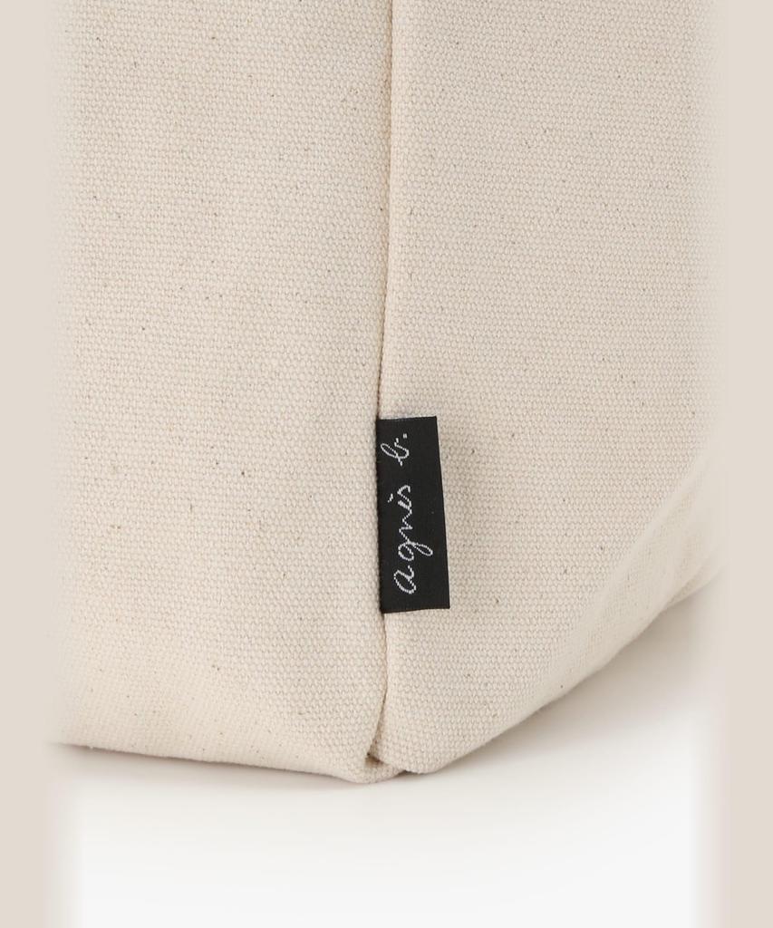 agnes Canvas Bag GO03 E BAG Free White b. Parent's (Mother's Bag)