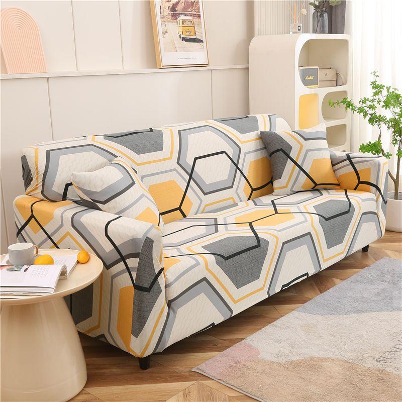 Beanbag Cover Cover Fully Surrounded Elastic All Wrapped Cover Full Set Four Seasons Universal Living Room Old-Fashioned Sofa Slipcover