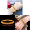 Gold Plated Hollow Floral Design Gothic Style Leather Bracelet For Ladies