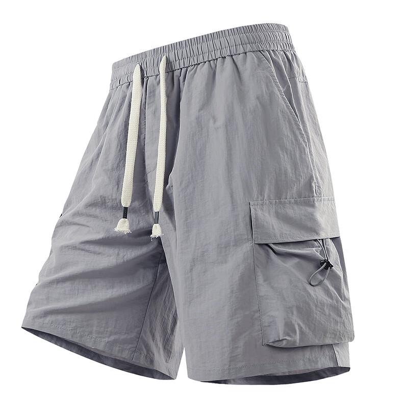 Men's American Workwear Multi-Pocket Cargo Shorts