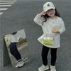 Elegante Mini Borsa a Spalla Coreana per Bambini con Design Trendy Color Block per Bambini