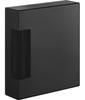 Yamazaki Magnetic Trash Bag Storage W24 x x Tower Floating Storage Easy 10665 Holder, 45L, Black, D6.7 H21.4cm, Series, Storage, Case, One-Handed