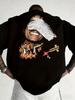 2026 Letní zpěvák Michael Jackson Tričko Pánská Móda Hip-hop Retro Bavlna Krátký rukáv Volná Ležérní Košile Hip Hop Streetwear