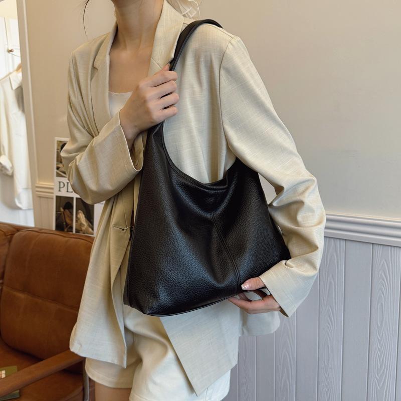 Portable Women's Versatile Fashion Shoulder Bag Casual Large-capacity Commuter Tote Bag