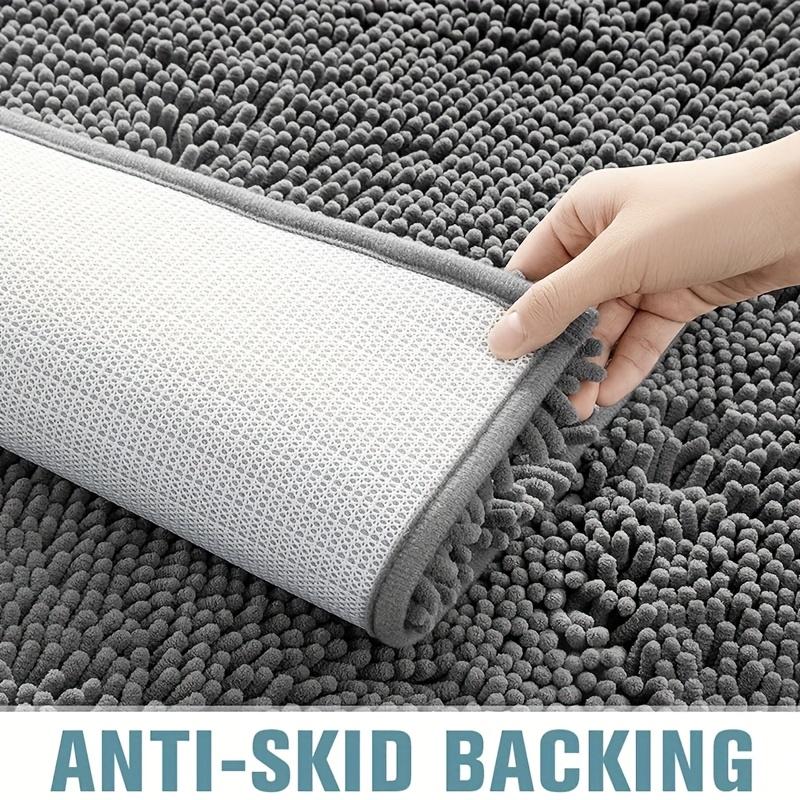 1pc Extra Large Bath Mat - Non-Slip Quick-Dry Bath Rug, Soft Luxury Shower Mat, Machine Washable Bathroom Carpet for Kitchen, Laundry, Bedroom