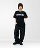 LAUGHER [2Pack] Signature Logo T-Shirt - Black & White