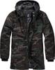 Winter Jacket Brandit Grid-Camo Parka (3168) Woodland