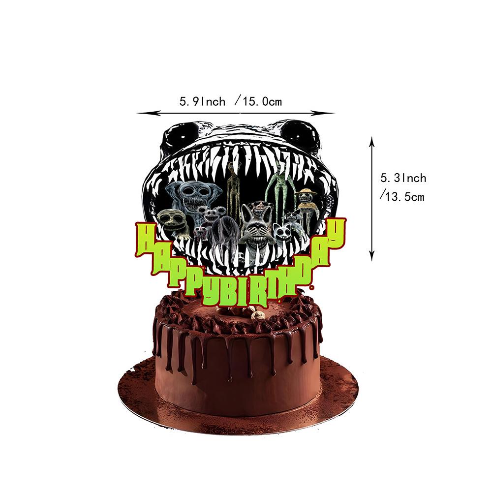 30xZoonomalie Party Accessories Including a Banner Cake Topper Balloons