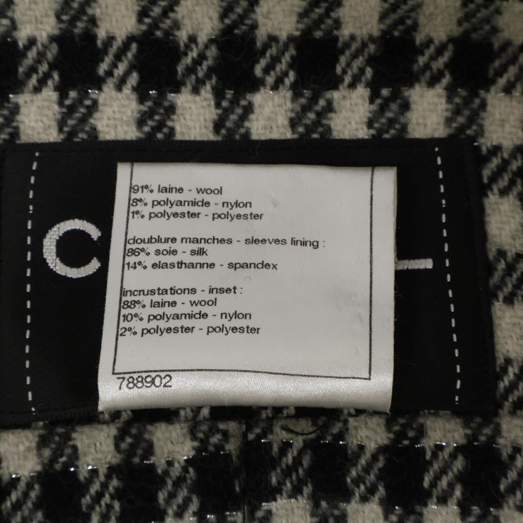 CHANEL [Good Condition/Domestic Regular] 09A P36329V24217 CC Logos Button Double Breasted Long coat 38 blackUsed