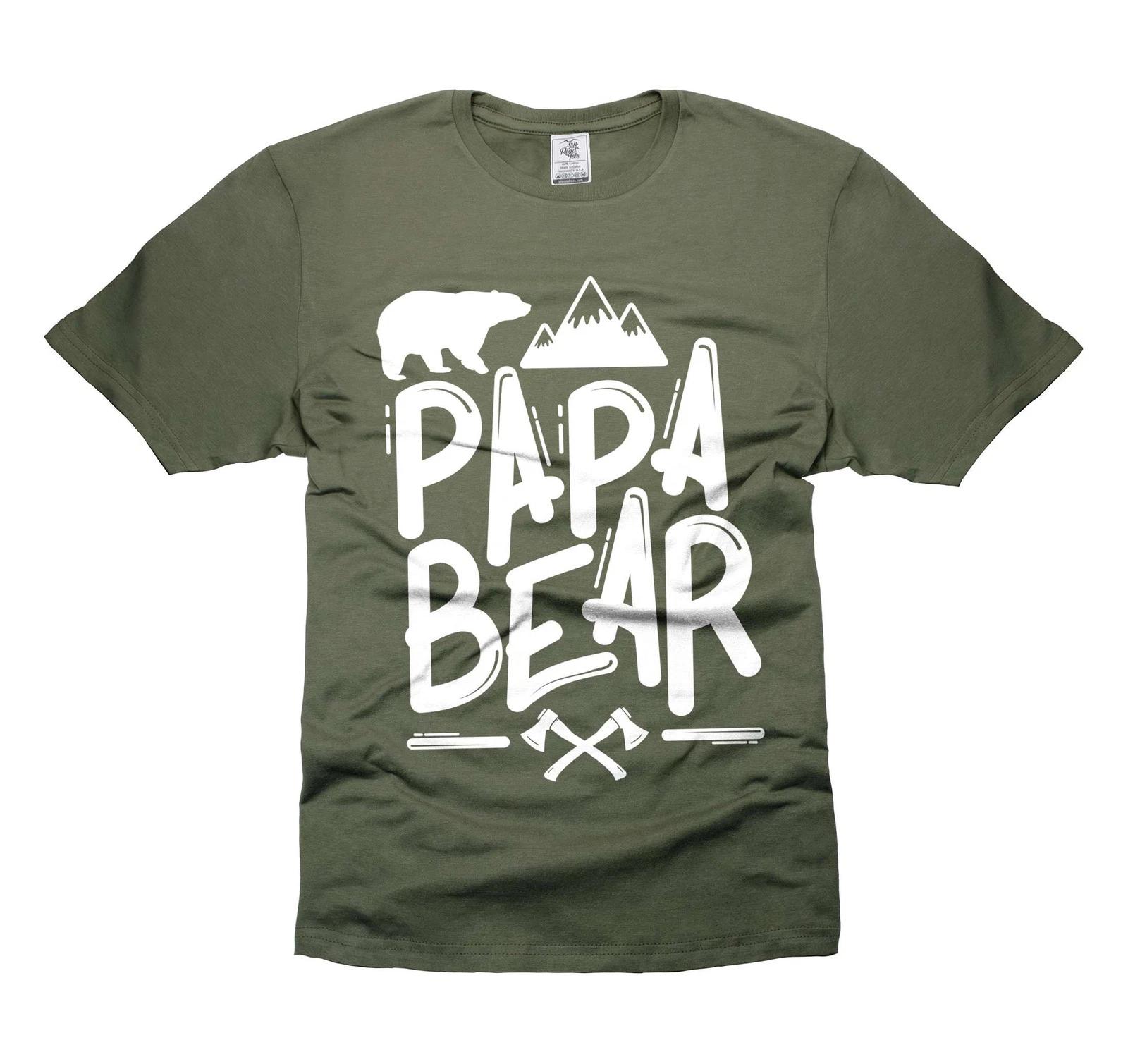 Papa Shirt Bear Shirt Father s Day Papa Tee Papa Birthday Gift Tee Papa Gift XL