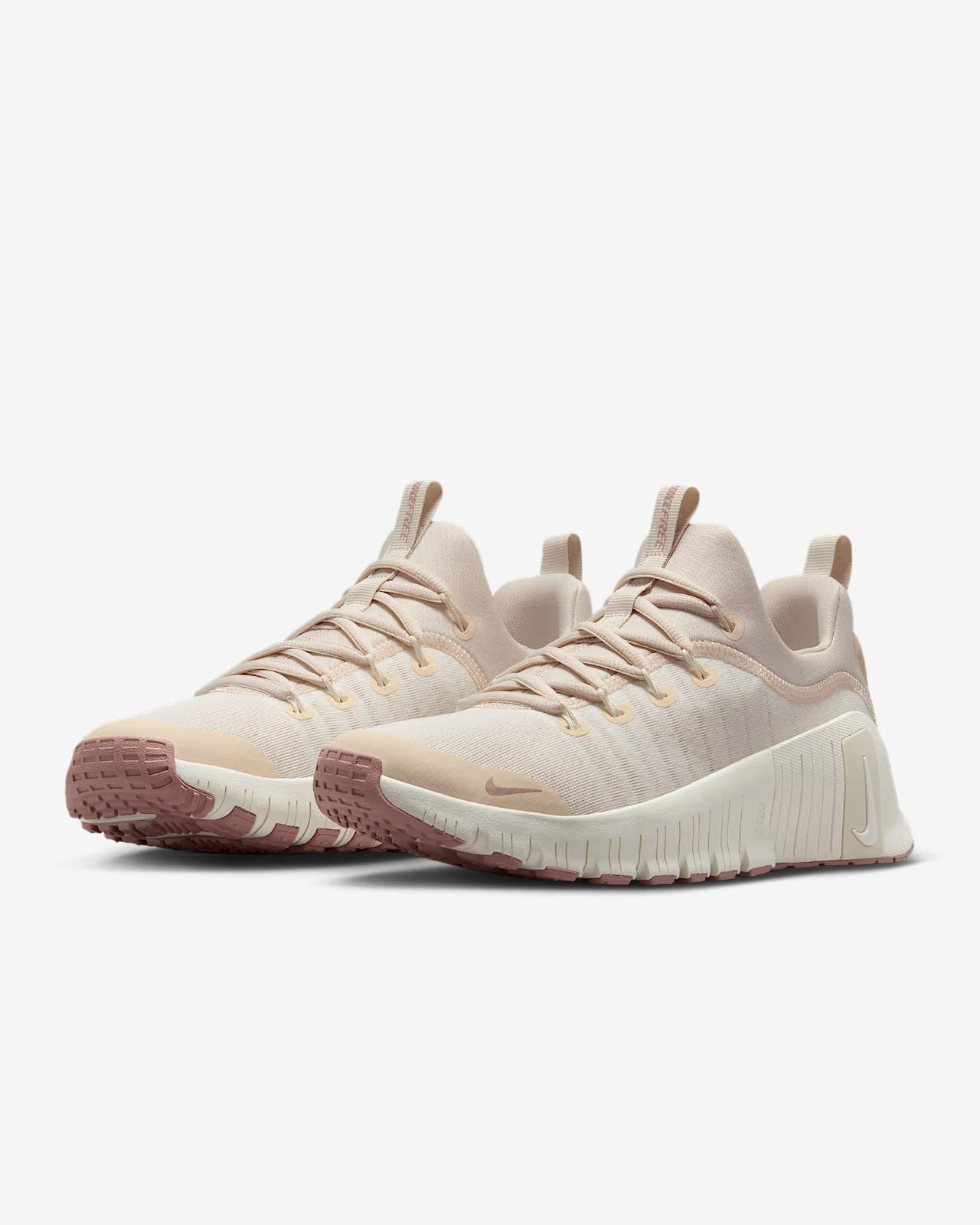 FJ7126-011 Nike Free Metcon 6 Тренировочная обувь Мягкий жемчуг Жемчужно-белый Парус(Женский) 7W
