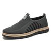 Shoes men's flying woven breathable and non-smelly feet single shoes large size men's shoes casual shoes one pedal men's shoes dad shoes