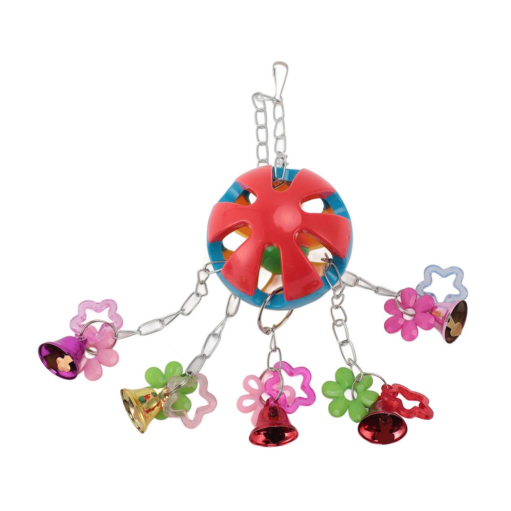 Papagei Glockenspiel Spielzeug Bissfestes Plastik Vogel Hängeglockenspiel Spielzeug Angstreduzierung Käfigspielzeug für