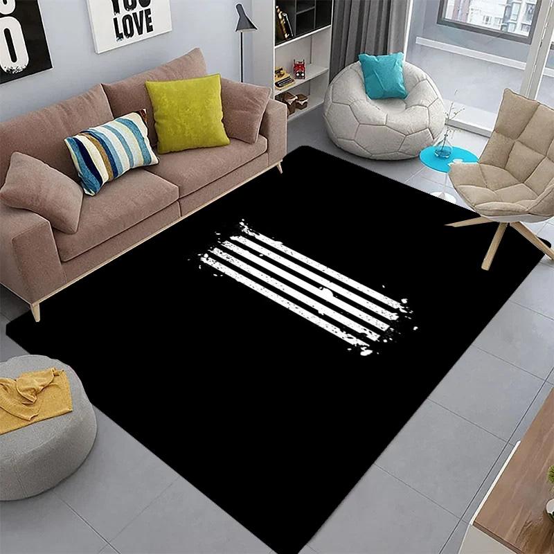 Bold Design: Big Bang Symbolism Carpet Floor Mats Living Room and Bedroom Mats Protective Pad Fashion Room