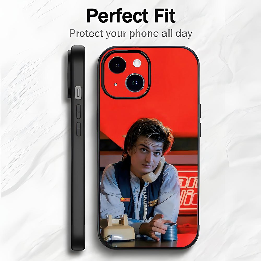 Charming Cute Actor J-Joe Keery Phone Case Phone Case Soft Packaging Lightweight For iPhone17 16 15 14 13ProMax