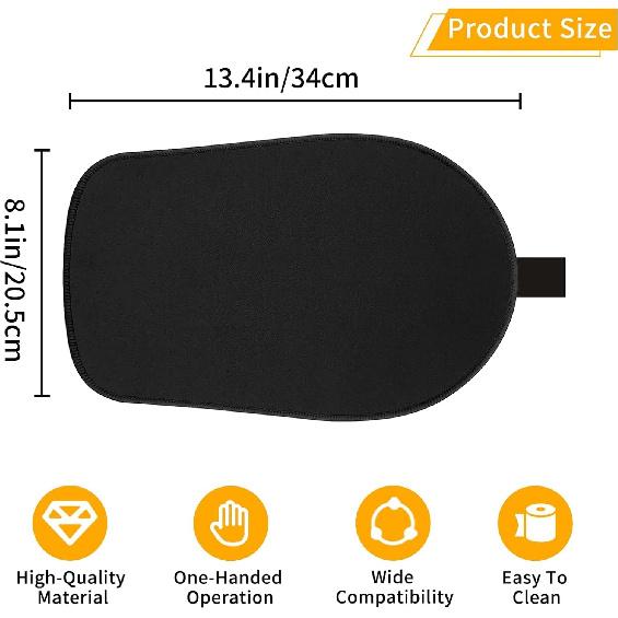 Mixer Sliding Mat Compatible with Kitchenaid 4.5-5 Quart Tilt-Head Stand Mixer, Slider Mat Compatible with 4.5 & 5 Quart Kitchenaid Mixer Accessories