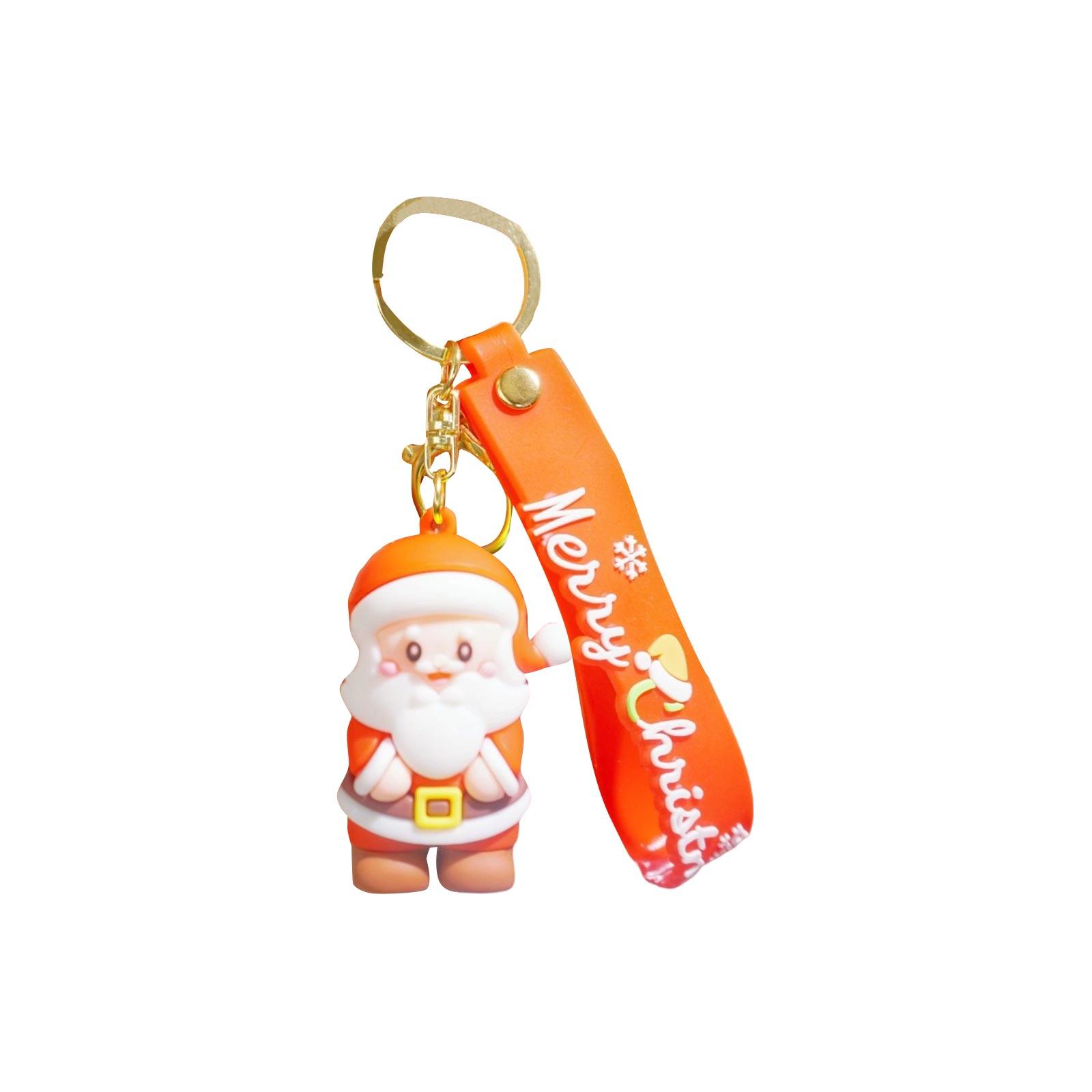 

Cartoon Christmas Series Creative Keychains, Car Pendants, Bag Keychains, Christmas Gifts One Size